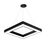 Casa si Gradina - Corpuri si surse de iluminat - Lustre si pendule - Lustra LED Blade BR-BH16-07181, 36W, 3240lm, lumina calda+neutra+rece, IP20, neagra, Braytron - Infinity.ro