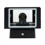 Casa si Gradina - Corpuri si surse de iluminat - Plafoniere, aplice si spoturi - Aplica exterioara Hana, 2 becuri, dulie GU10, neagra, protectie IP54, Masterled - Infinity.ro