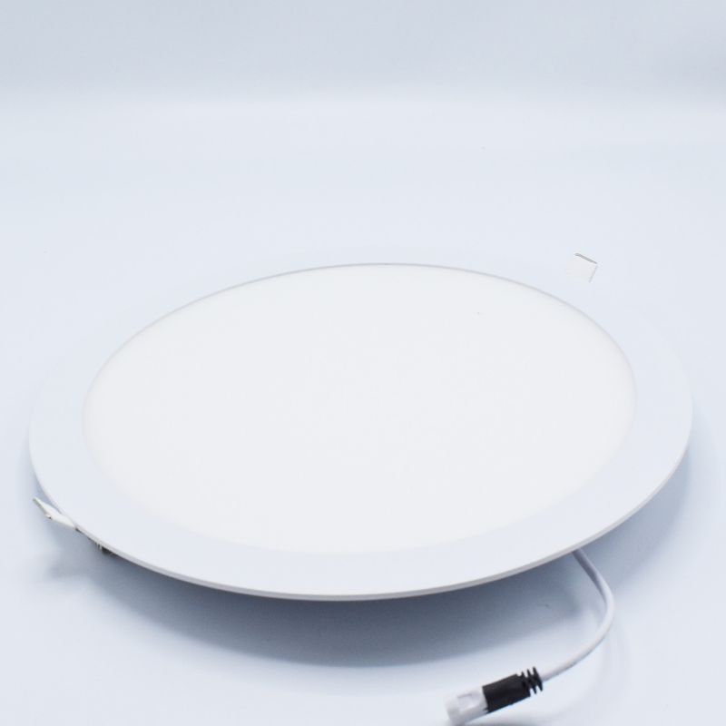 Casa si Gradina - Corpuri si surse de iluminat - Plafoniere, aplice si spoturi - Spot LED 24W Incastrat, Rotund, Braytron, 1850lm, Lumina Calda (3000K), Alb - Infinity.ro