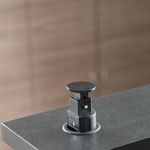 Casa si Gradina - Electrice - Prize - Priza turn incastrabila in blat, 3 prize schuko , cablu 1.5m, neagra, GTV - Infinity.ro