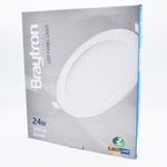 Casa si Gradina - Corpuri si surse de iluminat - Plafoniere, aplice si spoturi - Spot LED 24W Incastrat, Rotund, Braytron, 1850lm, Lumina Neutra (4200K), Alb - Infinity.ro