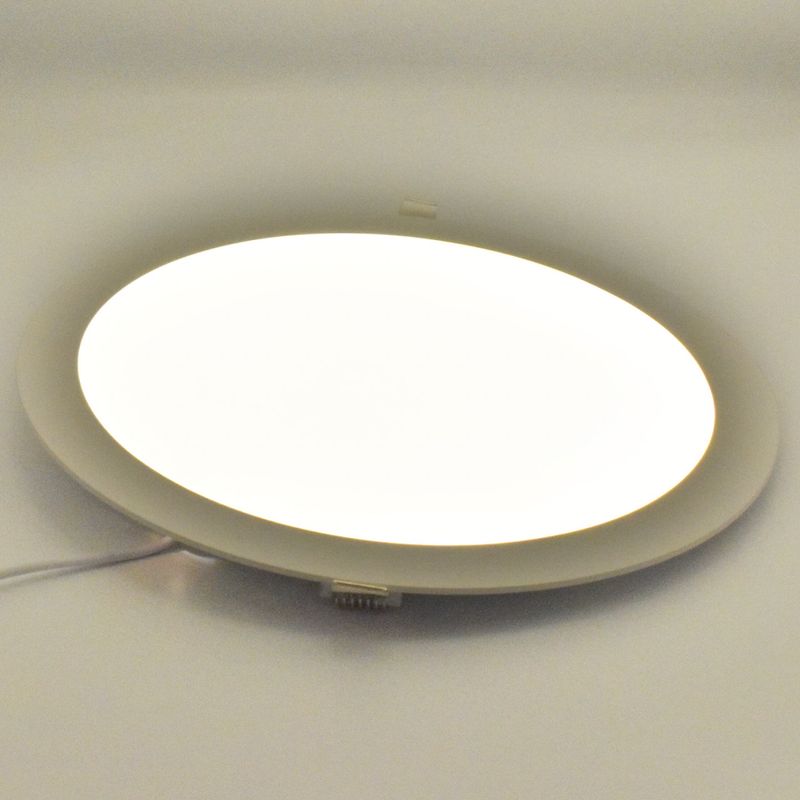 Casa si Gradina - Corpuri si surse de iluminat - Plafoniere, aplice si spoturi - Spot LED 24W Incastrat, Rotund, Braytron, 1850lm, Lumina Neutra (4200K), Alb - Infinity.ro