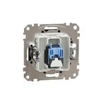 Casa si Gradina - Electrice - Prize - Priza internet RJ45, cat 6, IP20, Antracit, Schneider Sedna Design - Infinity.ro