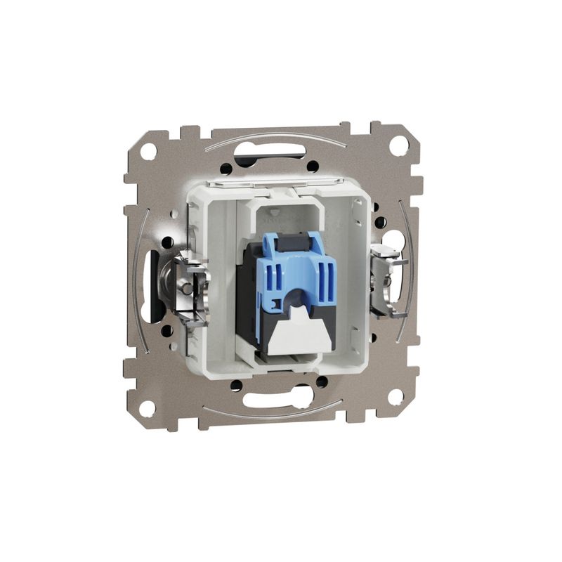 Casa si Gradina - Electrice - Prize - Priza internet RJ45, cat 6, IP20, Antracit, Schneider Sedna Design - Infinity.ro