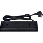 Casa si Gradina - Electrice - Accesorii electrice - Prelungitoare, triple, fise - Prelungitor cu protectie la supratensiune, 3 prize, 1.5m cablu, 2 USB 2.4A max, Strohm - Infinity.ro