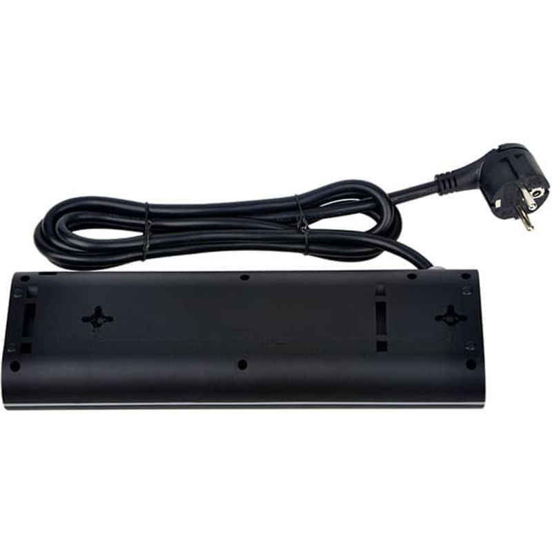 Casa si Gradina - Electrice - Accesorii electrice - Prelungitoare, triple, fise - Prelungitor cu protectie la supratensiune, 3 prize, 1.5m cablu, 2 USB 2.4A max, Strohm - Infinity.ro