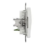 Casa si Gradina - Electrice - Prize - Priza telefon RJ11, IP20, Alb, Schneider Sedna Design - Infinity.ro