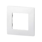 Casa si Gradina - Electrice - Accesorii electrice - Accesorii prize si intrerupatoare - Rama simpla, IP20, alba, Legrand Niloe - Infinity.ro