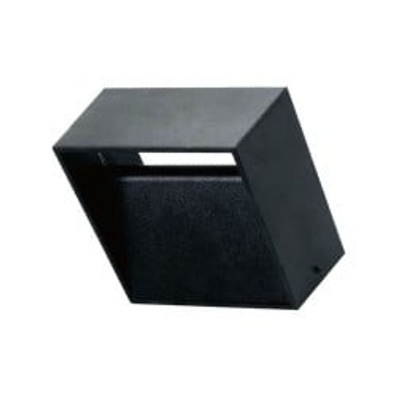 Casa si Gradina - Corpuri si surse de iluminat - Plafoniere, aplice si spoturi - Aplica LED Avva BH07-03101, 8W, 480lm, lumina calda, neagra, IP20, Braytron - Infinity.ro