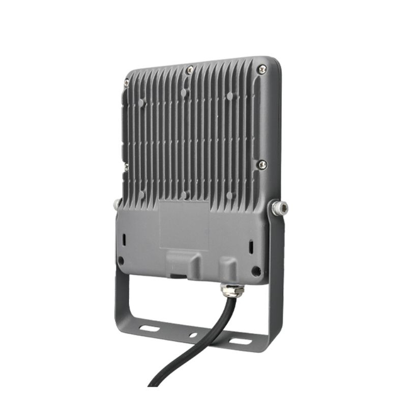 Casa si Gradina - Corpuri si surse de iluminat - Iluminat comercial si industrial - Proiectoare si lampi de lucru - Proiector led 30W, 2550lm, IP65, lumina calda 3000K, Gri, Braytron - Infinity.ro