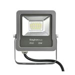 Casa si Gradina - Corpuri si surse de iluminat - Iluminat comercial si industrial - Proiectoare si lampi de lucru - Proiector led SMD 20W, 1700lm, IP65, lumina calda 3000K, Gri, Braytron - Infinity.ro