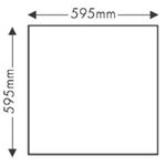 Casa si Gradina - Corpuri si surse de iluminat - Plafoniere, aplice si spoturi - Panou LED aplicat BP21-06610, 600x600mm, 50W, 5000lm, lumina neutra, alb, IP20, Braytron - Infinity.ro