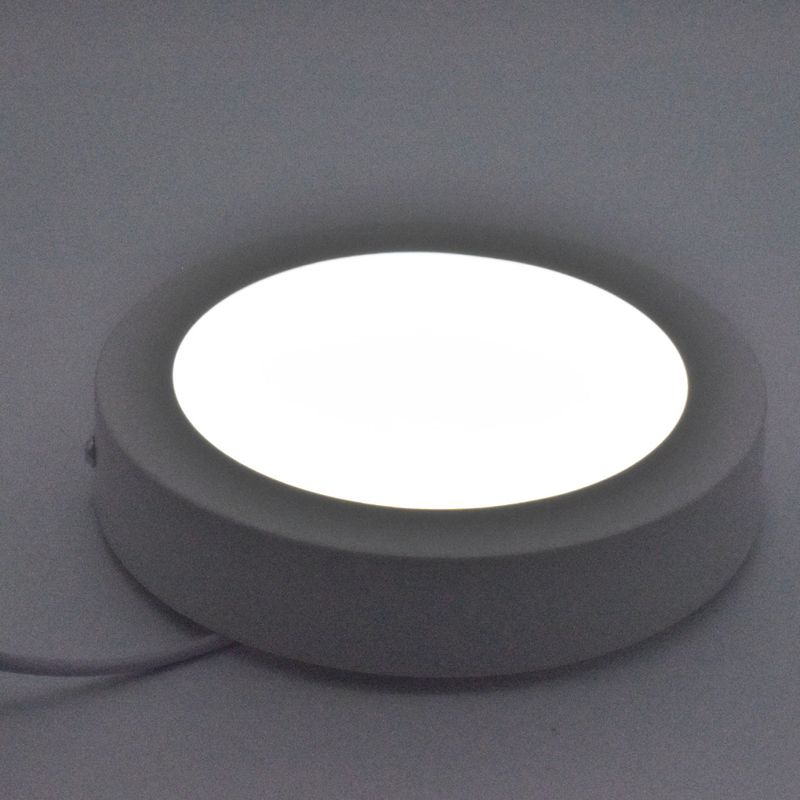 Casa si Gradina - Corpuri si surse de iluminat - Plafoniere, aplice si spoturi - Spot LED 12W Aplicat, Rotund, Braytron, 910lm, Lumina Rece (6500K), Alb - Infinity.ro
