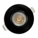 Casa si Gradina - Corpuri si surse de iluminat - Plafoniere, aplice si spoturi - Spot LED 4.9W Aplicat, Rotund, Orientabil, Klausen, 480lm, Lumina Neutra (4000K), Negru - Infinity.ro