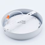 Casa si Gradina - Corpuri si surse de iluminat - Plafoniere, aplice si spoturi - Spot LED 12W Aplicat, Rotund, Braytron, 910lm, Lumina Calda (3000K), Alb - Infinity.ro