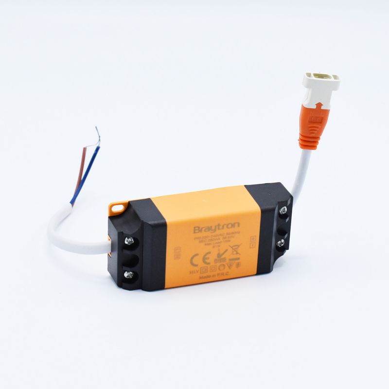 Casa si Gradina - Corpuri si surse de iluminat - Plafoniere, aplice si spoturi - Spot LED 12W Aplicat, Patrat, Braytron, 910lm, Lumina Calda (2700-3000K), Alb - Infinity.ro