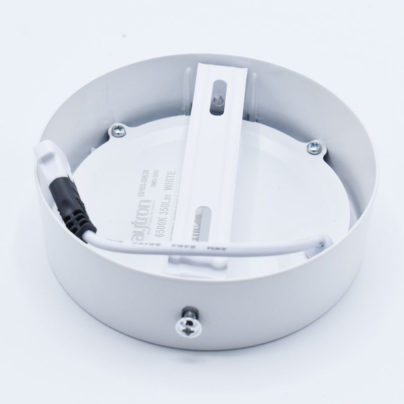 Casa si Gradina - Corpuri si surse de iluminat - Plafoniere, aplice si spoturi - Spot LED 6W Aplicat, Rotund, Braytron, 350lm, Lumina Rece (6500K), Alb - Infinity.ro