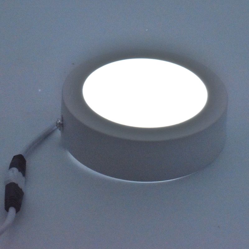 Casa si Gradina - Corpuri si surse de iluminat - Plafoniere, aplice si spoturi - Spot LED 6W Aplicat, Rotund, Braytron, 350lm, Lumina Rece (6500K), Alb - Infinity.ro