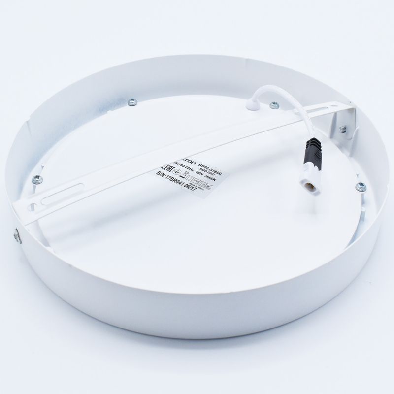 Casa si Gradina - Corpuri si surse de iluminat - Plafoniere, aplice si spoturi - Spot LED 18W Aplicat, Rotund, Braytron, 1360lm, Lumina Calda (3000K), Alb - Infinity.ro