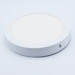 Casa si Gradina - Corpuri si surse de iluminat - Plafoniere, aplice si spoturi - Spot LED 18W Aplicat, Rotund, Braytron, 1360lm, Lumina Calda (3000K), Alb - Infinity.ro