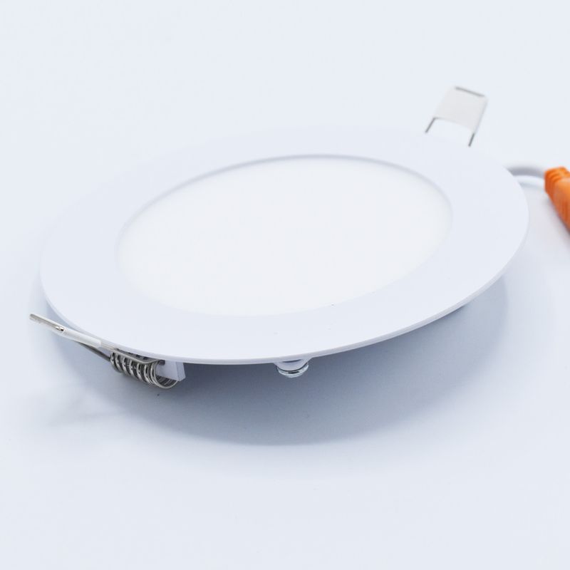 Casa si Gradina - Corpuri si surse de iluminat - Plafoniere, aplice si spoturi - Spot LED 6W Incastrat, Rotund, Braytron, 350lm, Lumina Rece (6500K), Alb - Infinity.ro