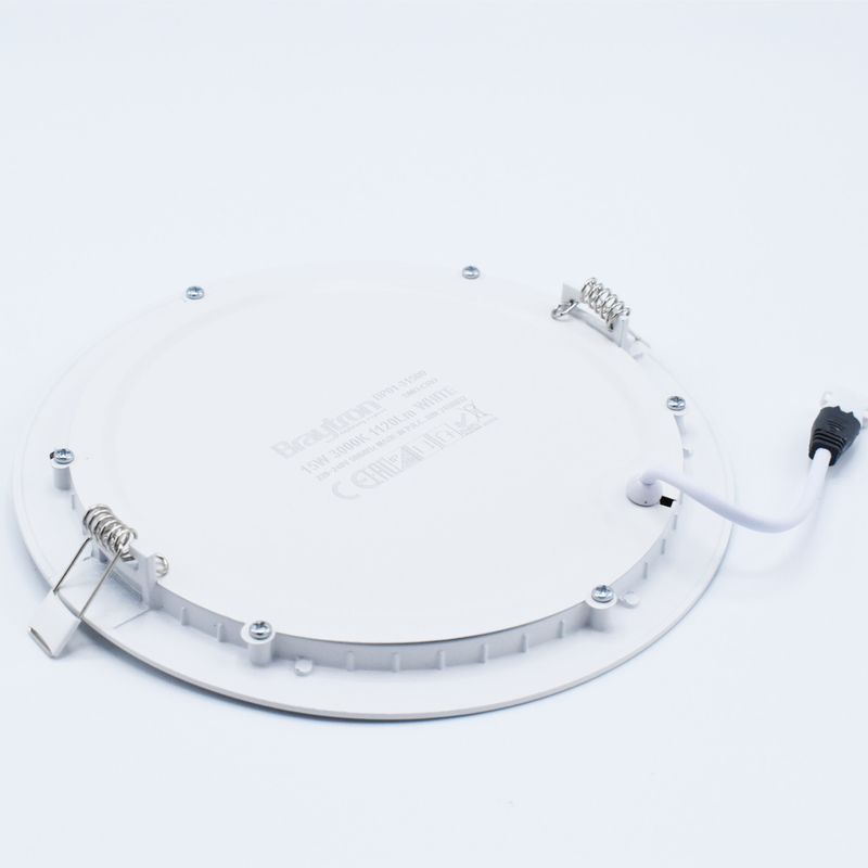 Casa si Gradina - Corpuri si surse de iluminat - Plafoniere, aplice si spoturi - Spot LED 15W Incastrat, Rotund, Braytron, 1120lm, Lumina Calda (3000K), Alb - Infinity.ro