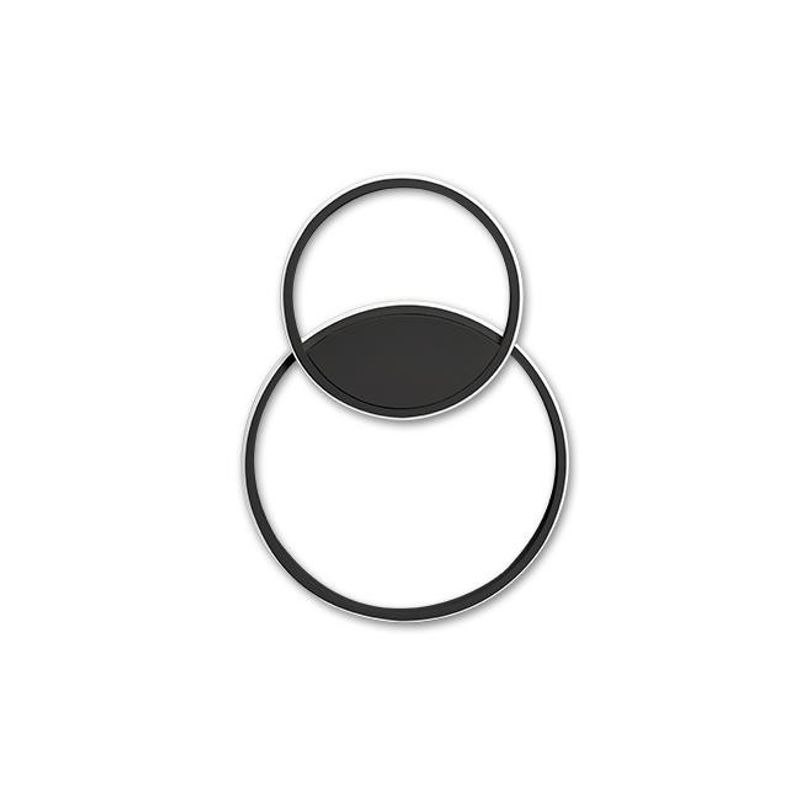 Casa si Gradina - Corpuri si surse de iluminat - Plafoniere, aplice si spoturi - Plafoniera LED 4259-LVT, cu telecomanda, 60W, 110lm, lumina calda+neutra+rece, IP20, alba+neagra, Masterled - Infinity.ro