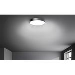 Casa si Gradina - Corpuri si surse de iluminat - Plafoniere, aplice si spoturi - Plafoniera LED 4019-LVT, 40W, 3300lm, lumina neutra, IP22, neagra, Masterled - Infinity.ro