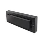 Casa si Gradina - Corpuri si surse de iluminat - Plafoniere, aplice si spoturi - Aplica LED pentru exterior neagra, 6W, 110lm, lumina neutra (4000K), IP65, Masterled - Infinity.ro