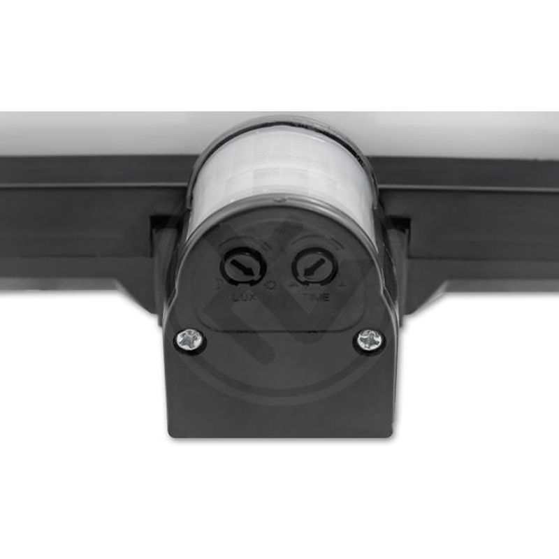 Casa si Gradina - Corpuri si surse de iluminat - Plafoniere, aplice si spoturi - Aplica LED pentru exterior cu senzor, neagra, dulie E27, IP44, Masterled - Infinity.ro