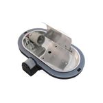 Casa si Gradina - Corpuri si surse de iluminat - Plafoniere, aplice si spoturi - Aplica LED pentru exterior cu senzor, neagra, dulie E27, IP44, Masterled - Infinity.ro