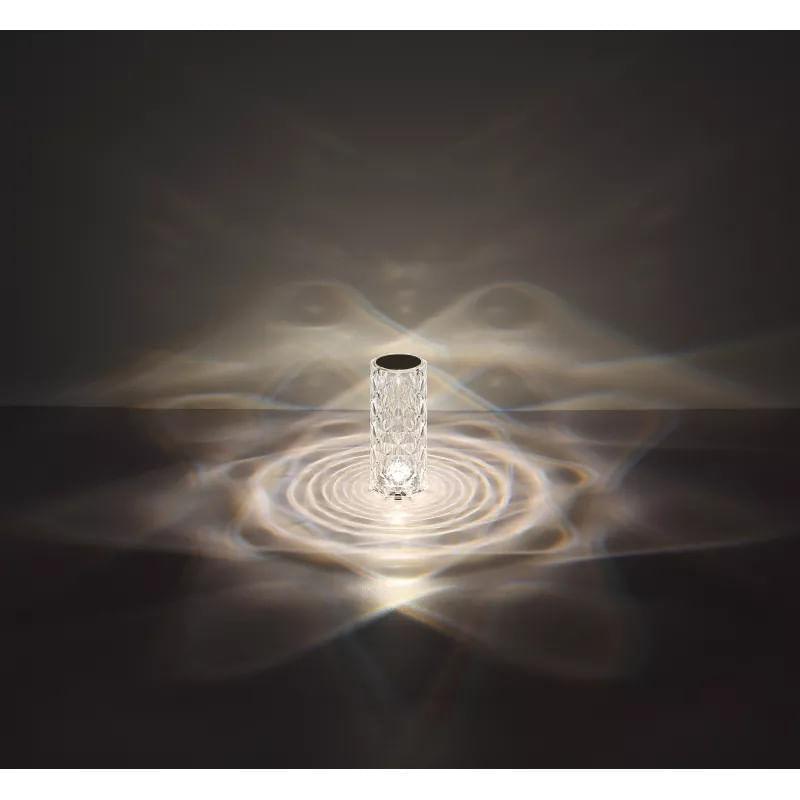 Casa si Gradina - Corpuri si surse de iluminat - Veioze si lampi - Veioze - Veioza LED Gixi 28071, dimabila, RGB, 1.5W, 50lm, lumina calda, neutra, rece, transparenta, IP20, Globo - Infinity.ro