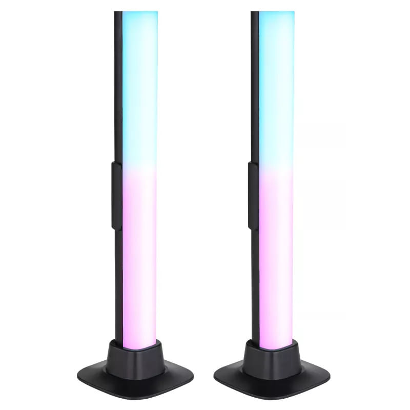 Casa si Gradina - Corpuri si surse de iluminat - Veioze si lampi - Veioze - Veioza LED Polliver 25895SH, RGB, 2.5W, neagra mata+alba, IP20, Globo - Infinity.ro