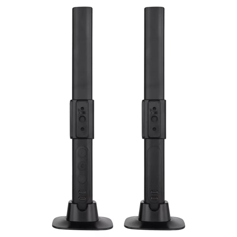 Casa si Gradina - Corpuri si surse de iluminat - Veioze si lampi - Veioze - Veioza LED Polliver 25895SH, RGB, 2.5W, neagra mata+alba, IP20, Globo - Infinity.ro