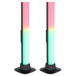 Casa si Gradina - Corpuri si surse de iluminat - Veioze si lampi - Veioze - Veioza LED Polliver 25895SH, RGB, 2.5W, neagra mata+alba, IP20, Globo - Infinity.ro