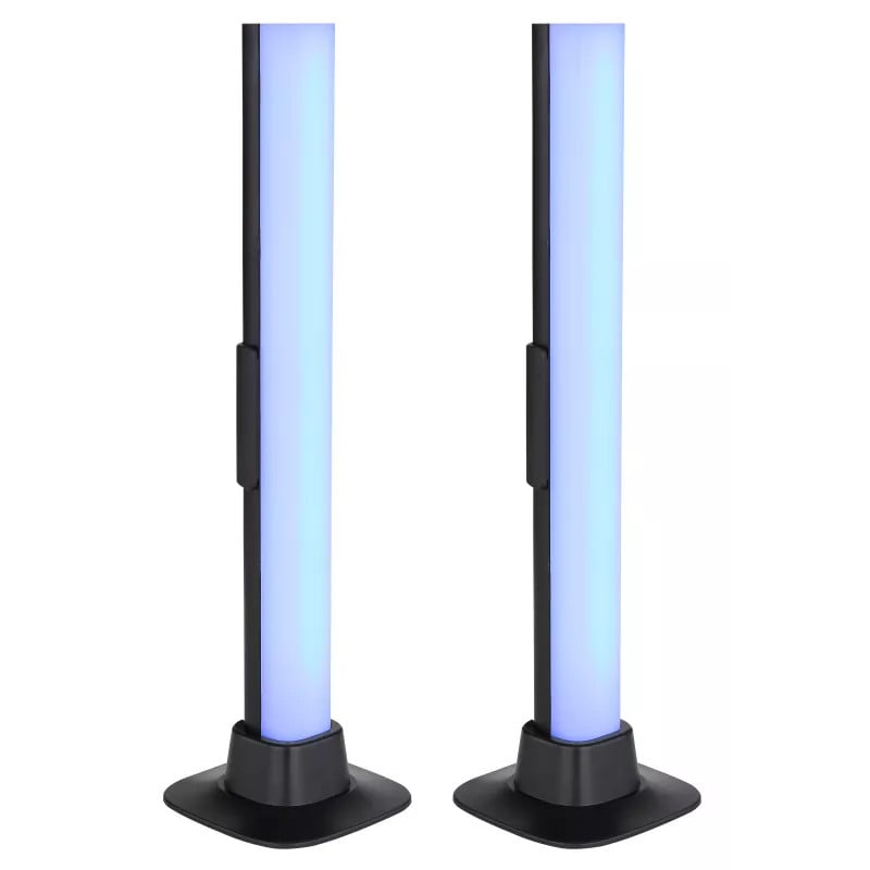 Casa si Gradina - Corpuri si surse de iluminat - Veioze si lampi - Veioze - Veioza LED Polliver 25895SH, RGB, 2.5W, neagra mata+alba, IP20, Globo - Infinity.ro