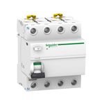 Casa si Gradina - Electrice - Distributie electrica si comanda - Sigurante - Intrerupator diferential 40A 3P+N, tip AC, 30mA, 10kA, Schneider - Infinity.ro
