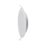 Casa si Gradina - Corpuri si surse de iluminat - Plafoniere, aplice si spoturi - Spot LED 24W Incastrat, Rotund, V-TAC, 2640lm, Lumina Neutra (4000K), Alb - Infinity.ro