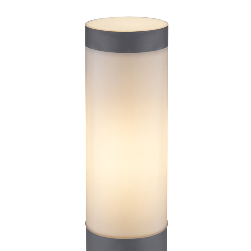 Casa si Gradina - Corpuri si surse de iluminat - Iluminat exterior - Stalpi - Corp de exterior, otel inoxidabil antracit, 1 bec, dulie E27, 3158A, Globo - Infinity.ro