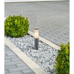 Casa si Gradina - Corpuri si surse de iluminat - Iluminat exterior - Stalpi - Corp de exterior, otel inoxidabil antracit, 1 bec, dulie E27, 3158A, Globo - Infinity.ro