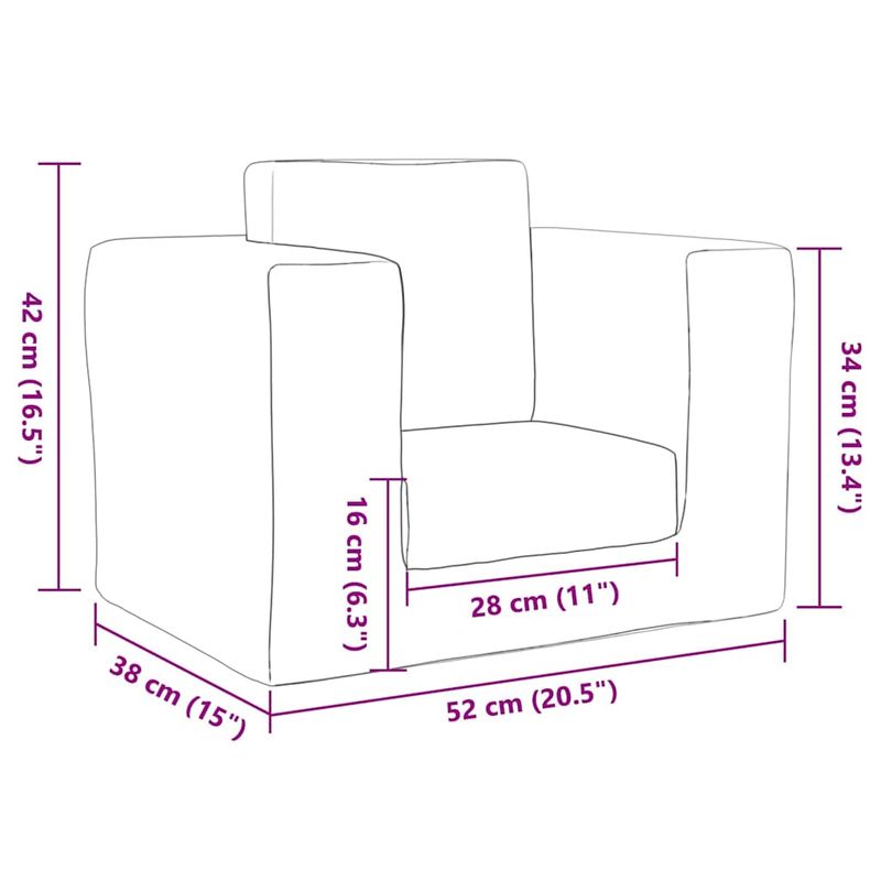 Casa si Gradina - Mobilier - Mobilier copii - Mobilier camera copiilor - Canapea extensibila pentru copii, gri deschis, plus moale - Infinity.ro