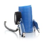 Casa si Gradina - Electrice - Echipamente electrice - Accesorii compresoare - Set 6 piese, pistol pneumatic pentru umflare, suflare Tagred-TA104 - Infinity.ro
