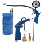 Casa si Gradina - Electrice - Echipamente electrice - Accesorii compresoare - Set 6 piese, pistol pneumatic pentru umflare, suflare Tagred-TA104 - Infinity.ro