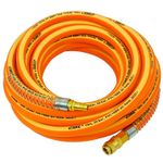 Casa si Gradina - Electrice - Echipamente electrice - Accesorii compresoare - Furtun pneumatic Verke V81378, 1/2", 12x17mm, 15m, PVC+NBR - Infinity.ro