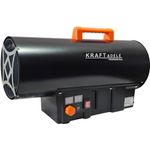 Casa si Gradina - Electrice - Echipamente electrice - Aeroterme industriale - Tun pe gaz Kraft&Dele KD11706, 40kW, cu termostat si tambur prelungitor 20m (3x2.5mm) - Infinity.ro