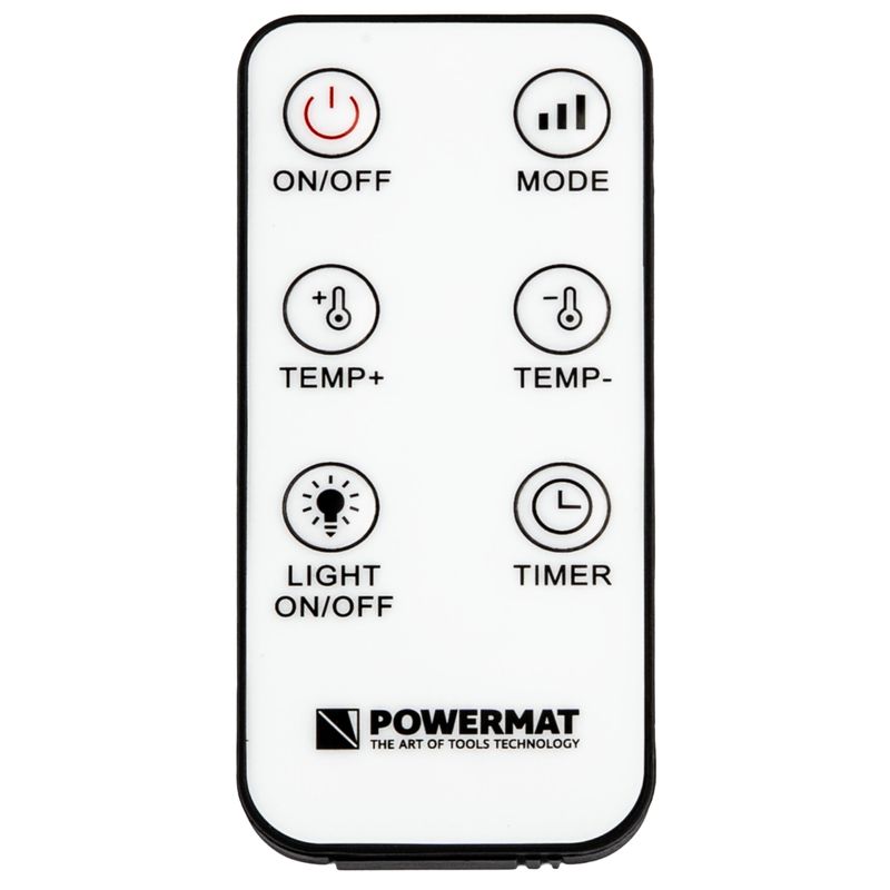 Casa si Gradina - Termice - Generatoare de aer cald - Incalzitor cu ventilator Powermat PM-TWE-2000D-LCD, 2000W, LCD, telecomanda PM1398 - Infinity.ro