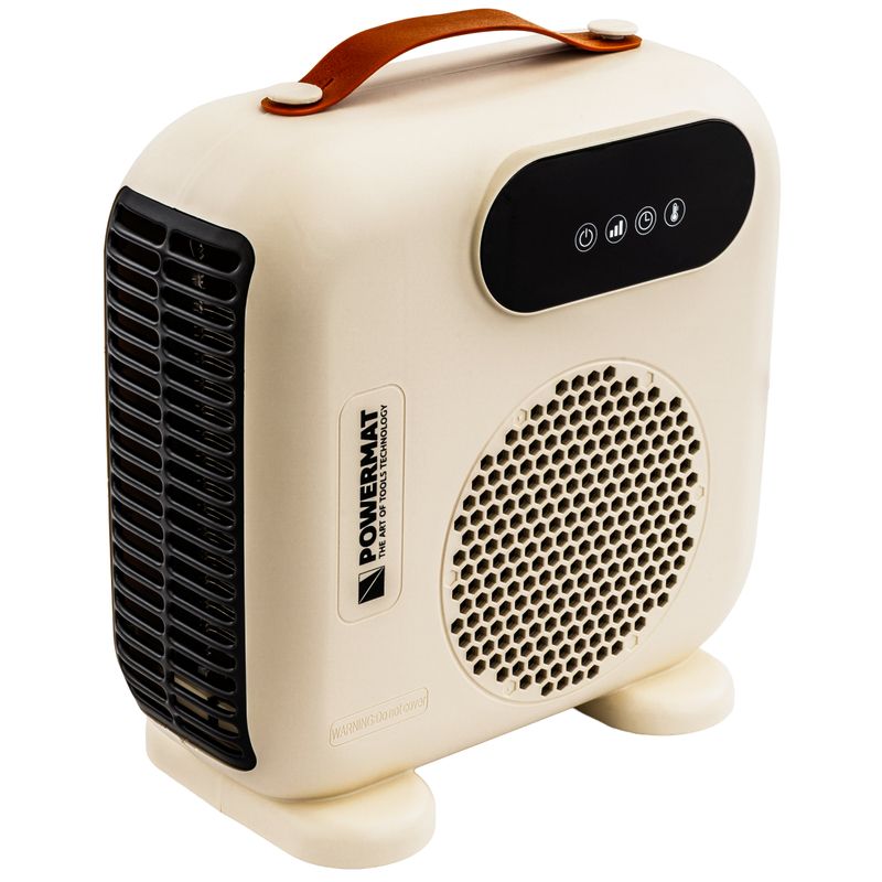 Casa si Gradina - Termice - Generatoare de aer cald - Incalzitor cu ventilator Powermat PM-TWE-2000D-LCD, 2000W, LCD, telecomanda PM1398 - Infinity.ro