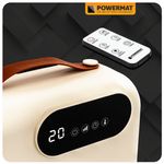 Casa si Gradina - Termice - Generatoare de aer cald - Incalzitor cu ventilator Powermat PM-TWE-2000D-LCD, 2000W, LCD, telecomanda PM1398 - Infinity.ro