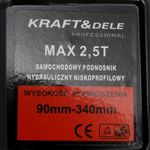 Auto si Moto - Reparatii si depanare - Scule auto - Echipamente de ridicare si sprijin - Pachet Cric Hidraulic 2.5T , cheie telescopica tip L, set capre auto 3T, Kraft&Dele KD1362, Tagred TA219, V80091 - Infinity.ro