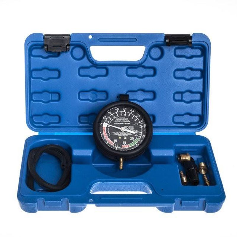 Auto si Moto - Reparatii si depanare - Scule auto - Scule si truse auto - TA1391-Tester de presiune a pompei de combustibil, manometru Tagred - Infinity.ro